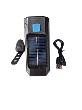 Фара передняя USB сигнал+солн.заряд
